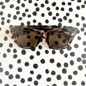 Quay After Hours Brown Tortoise Sunglasses